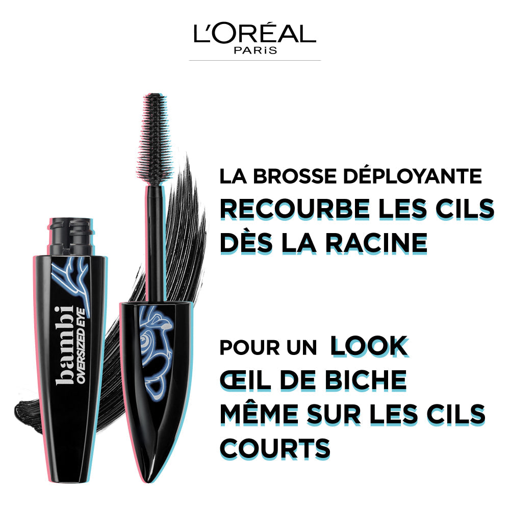 L'Oréal Paris - Mascara Bambi Eye Faux Cils Oversized Noir