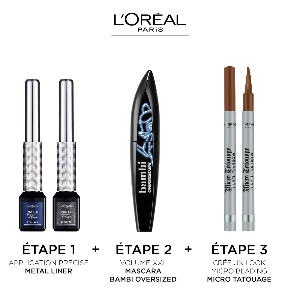 L'Oréal Paris - Mascara Bambi Eye Faux Cils Oversized Noir