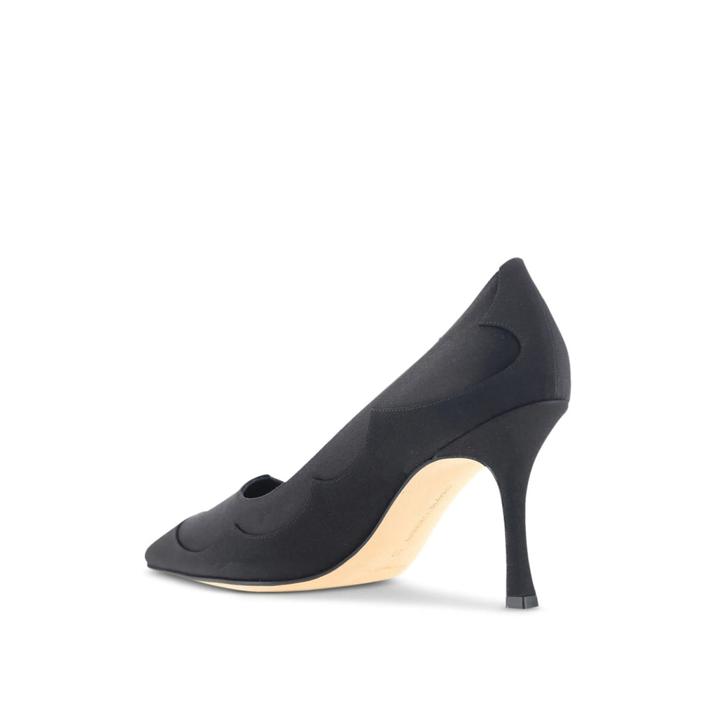 Escarpins Manolo Blahnik Fabrakahi 90 - Black - Femme