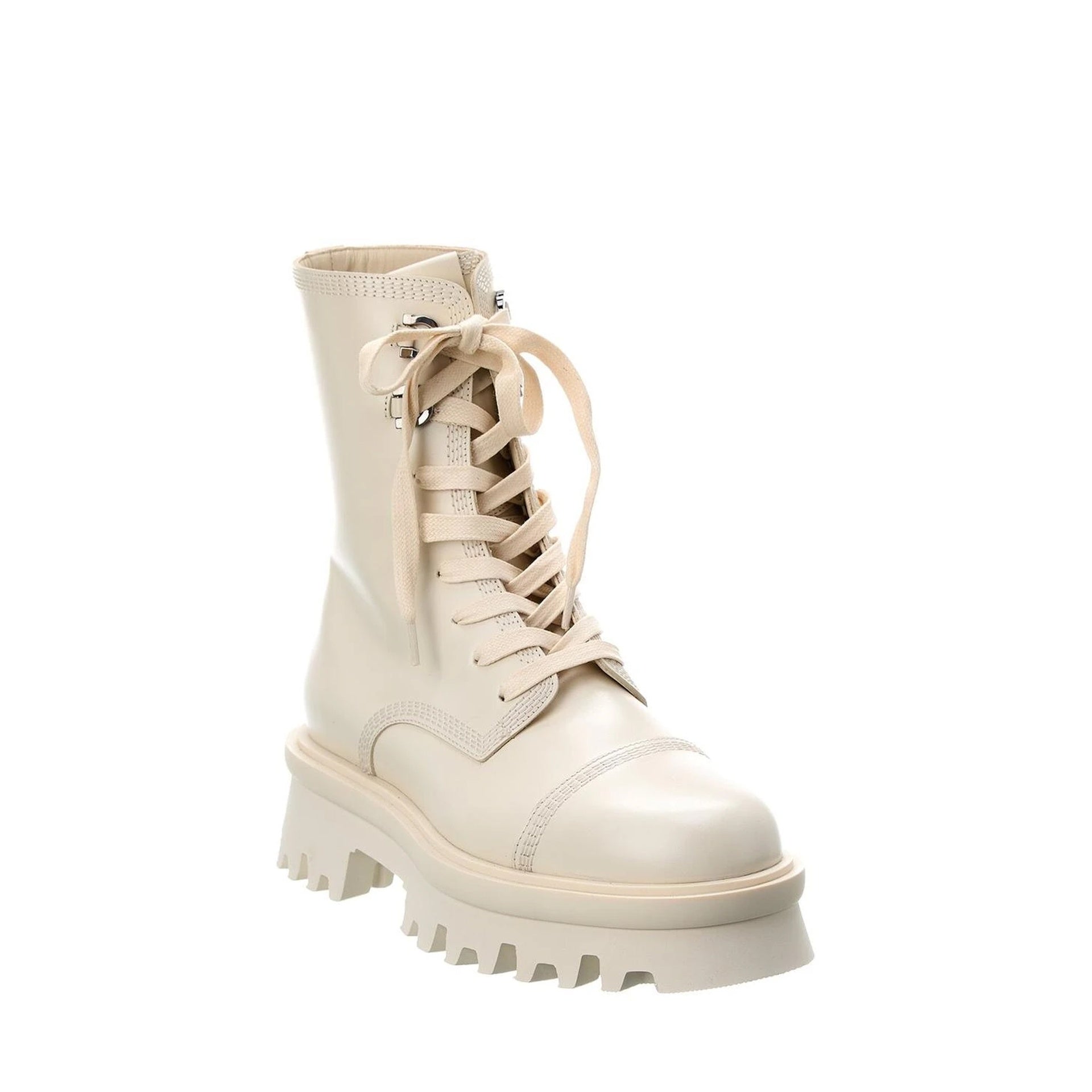 Bottes - Salvatore Ferragamo Kira Ankle  - Cream
