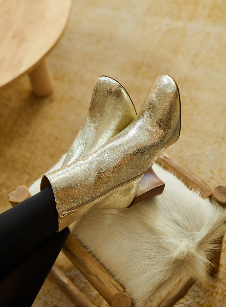 Bottines Claudette - Gold