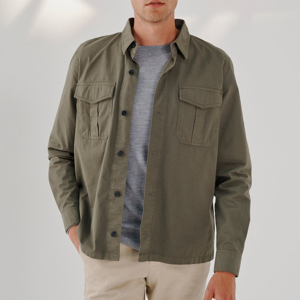 Maison Standards - Maison Standards - Surchemise - Kaki - Homme