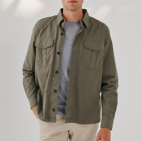 Maison Standards - Maison Standards - Surchemise - Kaki - Homme