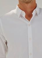 Maison Standards - Chemise En Popeline - Blanc - Homme