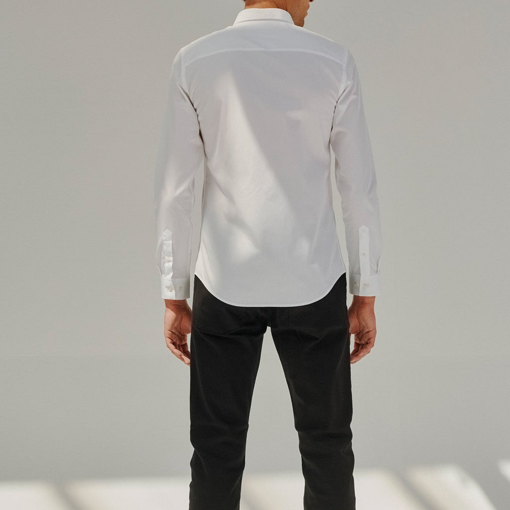 Maison Standards - Chemise En Popeline - Blanc - Homme