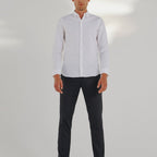 Maison Standards - Chemise En Popeline - Blanc - Homme