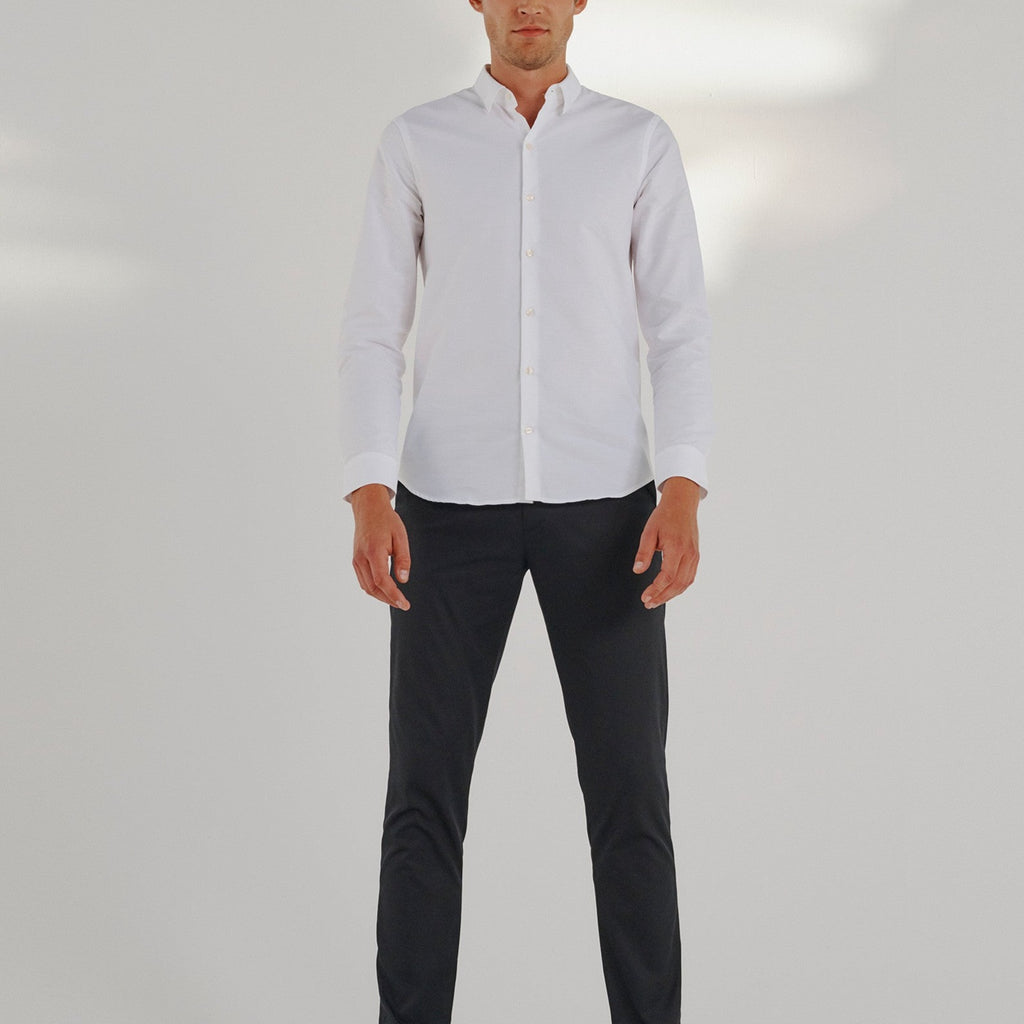 Maison Standards - Chemise En Popeline - Blanc - Homme