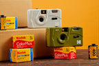 Appareil Photo Argentique - M35 - Gris - 2 Pellicules Couleur Offertes - Kodak