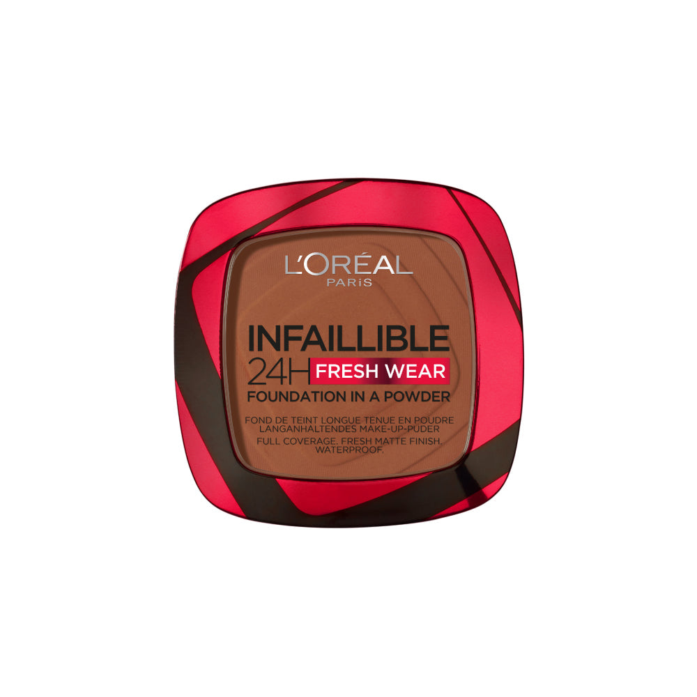 L'Oréal Paris - Infaillible 24H Fond De Teint En Poudre 375 Ambre Profond