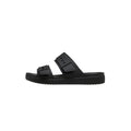 Sandales Femme Crocs Brooklyn Buckle Lowwdg - Black