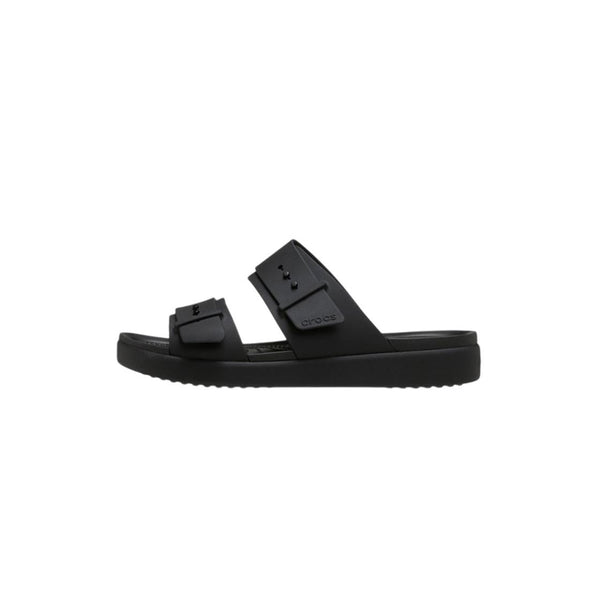 Sandales Femme Crocs Brooklyn Buckle Lowwdg - Black
