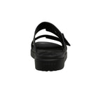 Sandales Femme Crocs Brooklyn Buckle Lowwdg - Black