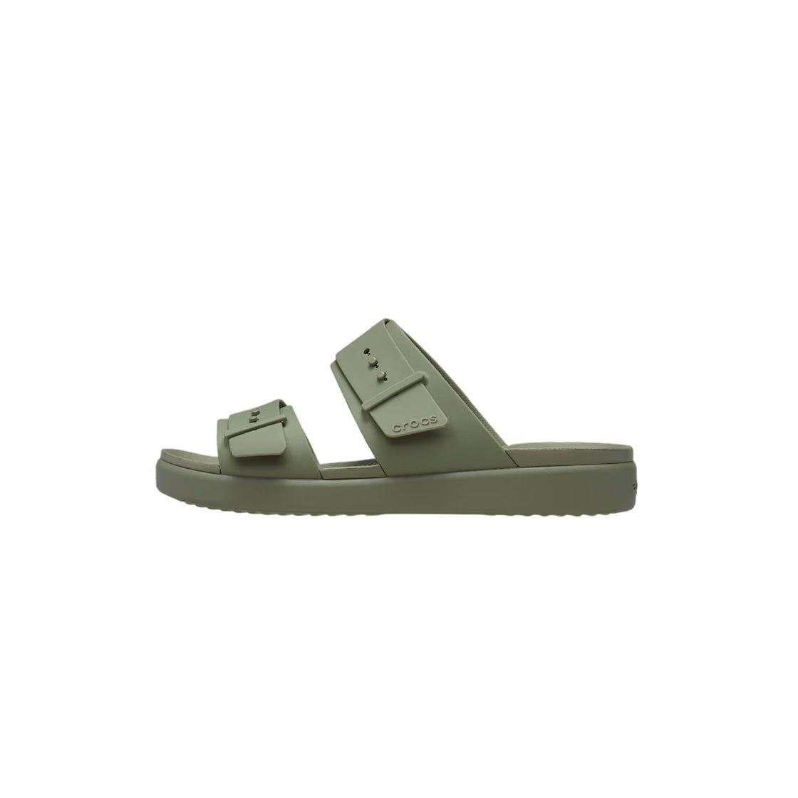 Sandales Femme Crocs Brooklyn Buckle Lowwdg - Cargo
