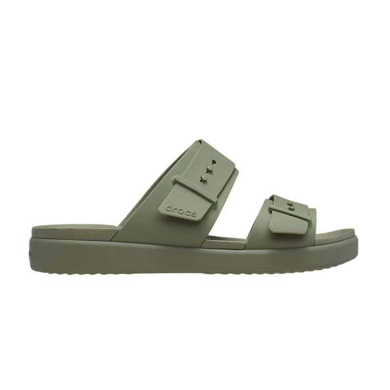 Sandales Femme Crocs Brooklyn Buckle Lowwdg - Cargo