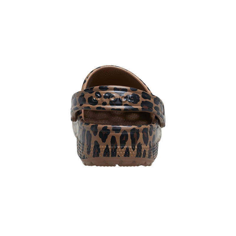 Sabots Homme Crocs Classic Animal Clog - Sepia, Leopard