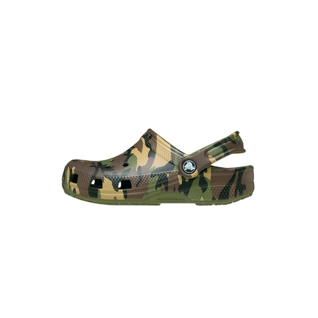 Sabots Crocs Classic Camouflage Clog Junior - Army Green, Multi