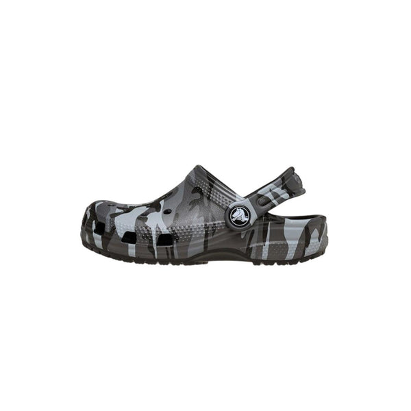 Sabots Crocs Classic Camouflage Clog Enfant - Black, Slate Grey