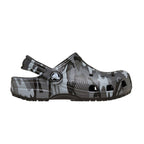 Sabots Crocs Classic Camouflage Clog Enfant - Black, Slate Grey