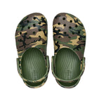 Sabots Crocs Classic Camouflage Clog Enfant - Army Green, Multi