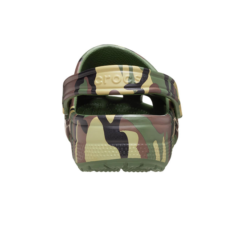 Sabots Homme Crocs Classic Camouflage Clog - Army Green, Multi