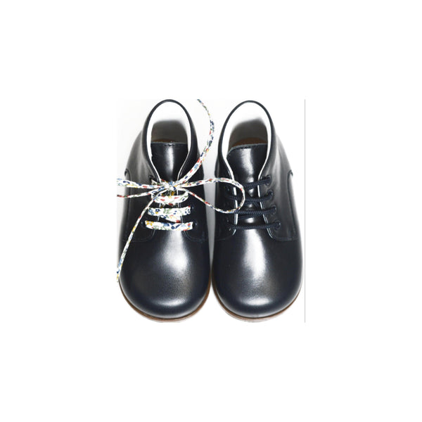 Chaussures Bottillons Souples Clarence Épurés - Cuir Marine - Mixte