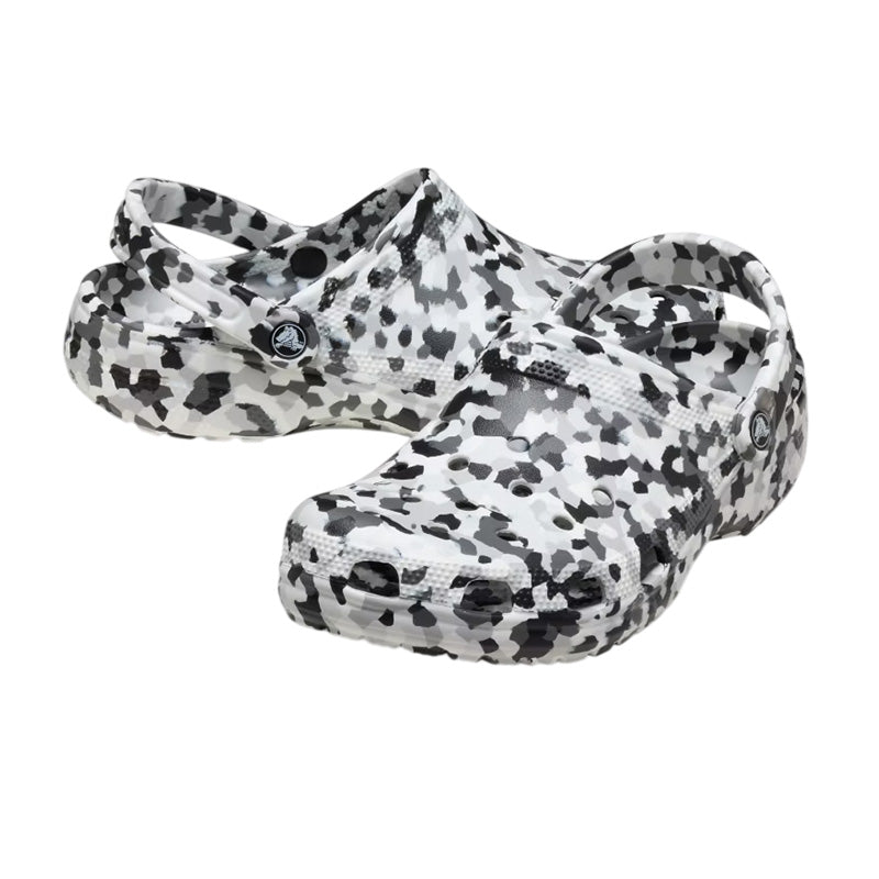 Sabots Femme Crocs Classic Confetti Clog - Black, White