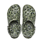 Sabots Femme Crocs Classic Confetti Clog - Army Green, Multi