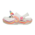 Sabots Crocs Classic Iam Unicorn Lights Enfant - Craie Blanche