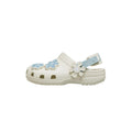 Sabots Crocs Classic Dnm Flower Adj Backstrap Enfant - Sommet Blanc