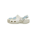 Sabots Crocs Classic Dnm Flower Adj Backstrap Enfant - Sommet Blanc