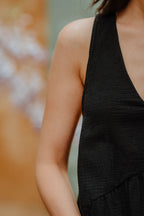 Débardeur Arielle Noir Coton