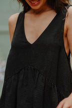 Débardeur Arielle Noir Coton