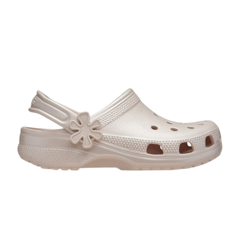 Sabots Crocs Clasiic Pearl Shine Clog Junior - Rose Quartz