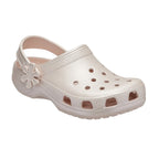 Sabots Crocs Clasiic Pearl Shine Clog Junior - Rose Quartz