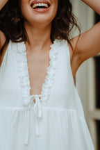 Robe Fanny Blanc Coton