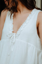 Robe Fanny Blanc Coton