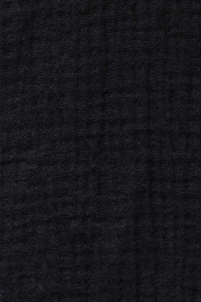 Robe Fanny Noir Coton