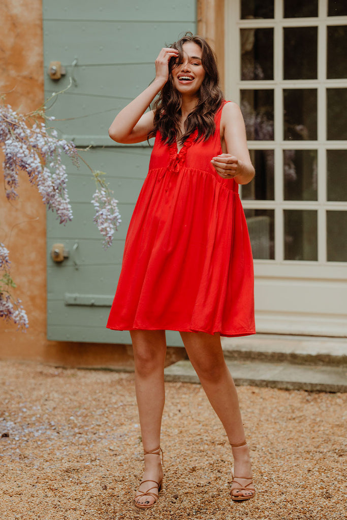 Robe Fanny Rouge