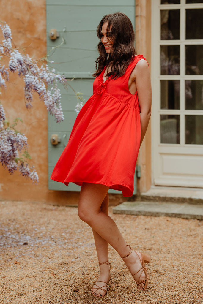 Robe Fanny Rouge