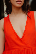 Robe Jill Corail
