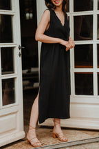 Robe Jill Noir Coton