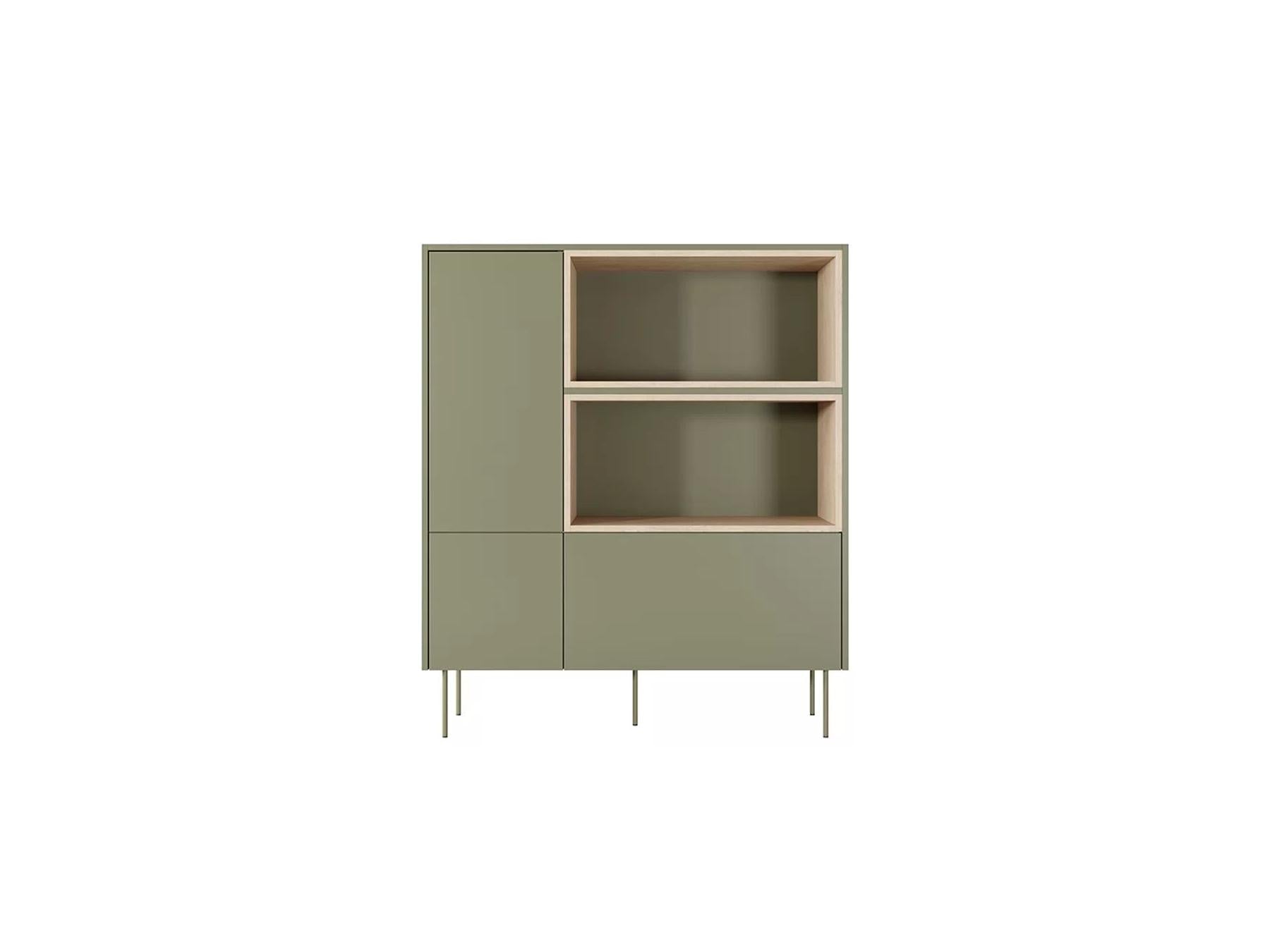 Atlas - Buffet Haut 2 Portes Avec Niches