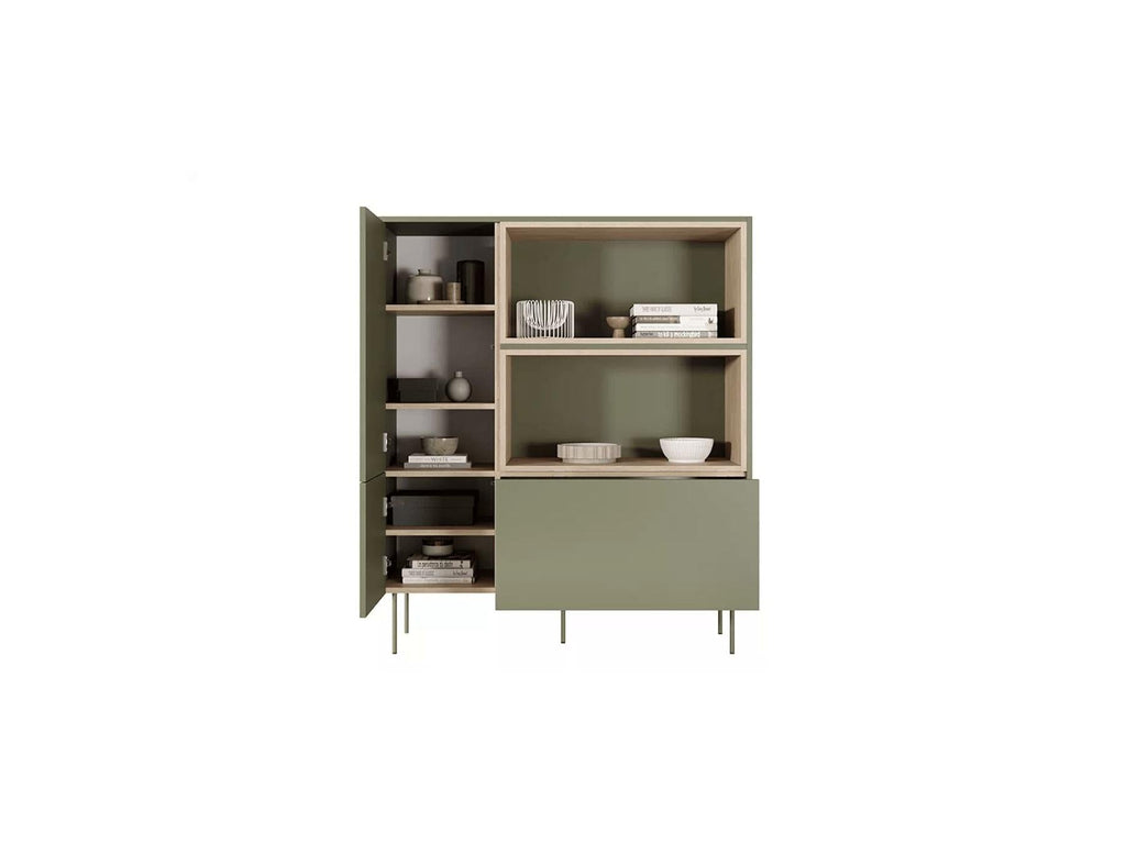 Atlas - Buffet Haut 2 Portes Avec Niches