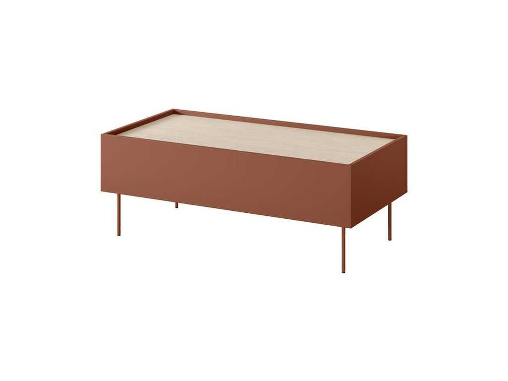 Atlas - Table Basse Avec 2 Tiroirs
