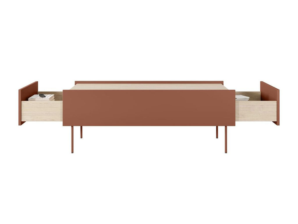 Atlas - Table Basse Avec 2 Tiroirs