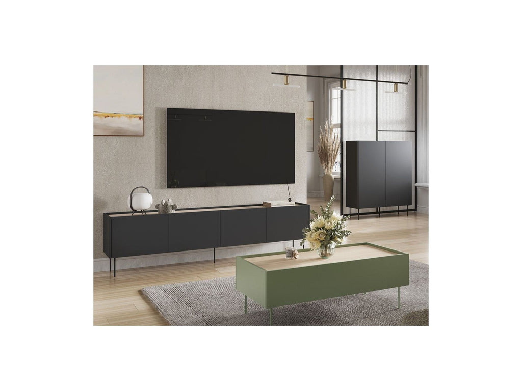 Atlas - Table Basse Avec 2 Tiroirs