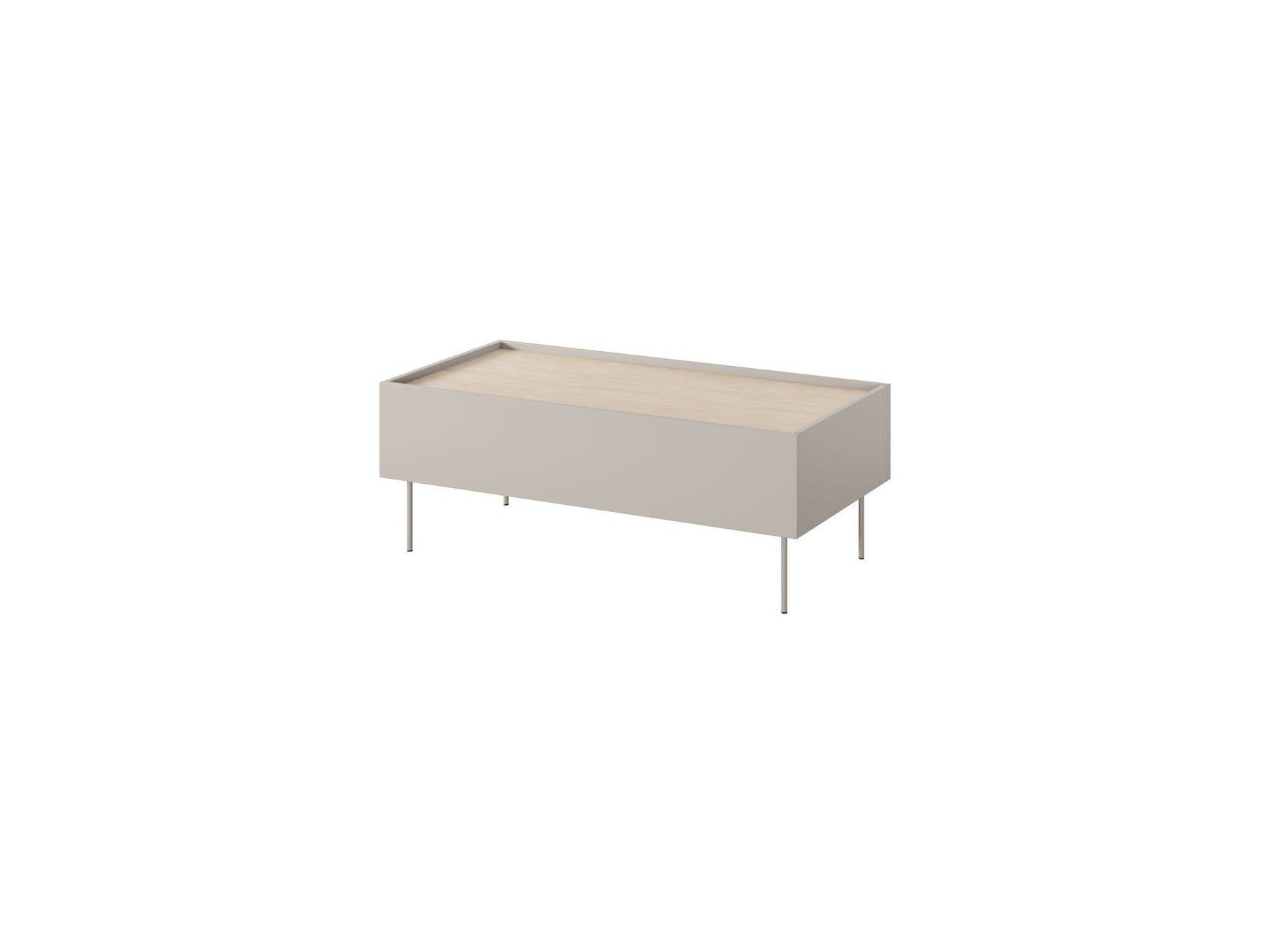 Atlas - Table Basse Avec 2 Tiroirs