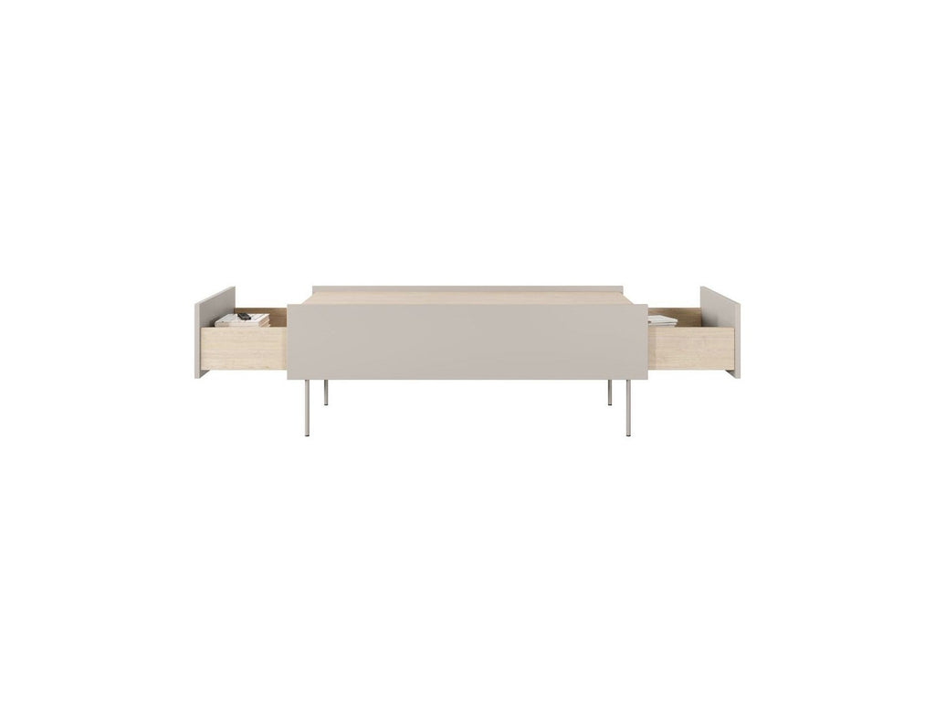 Atlas - Table Basse Avec 2 Tiroirs