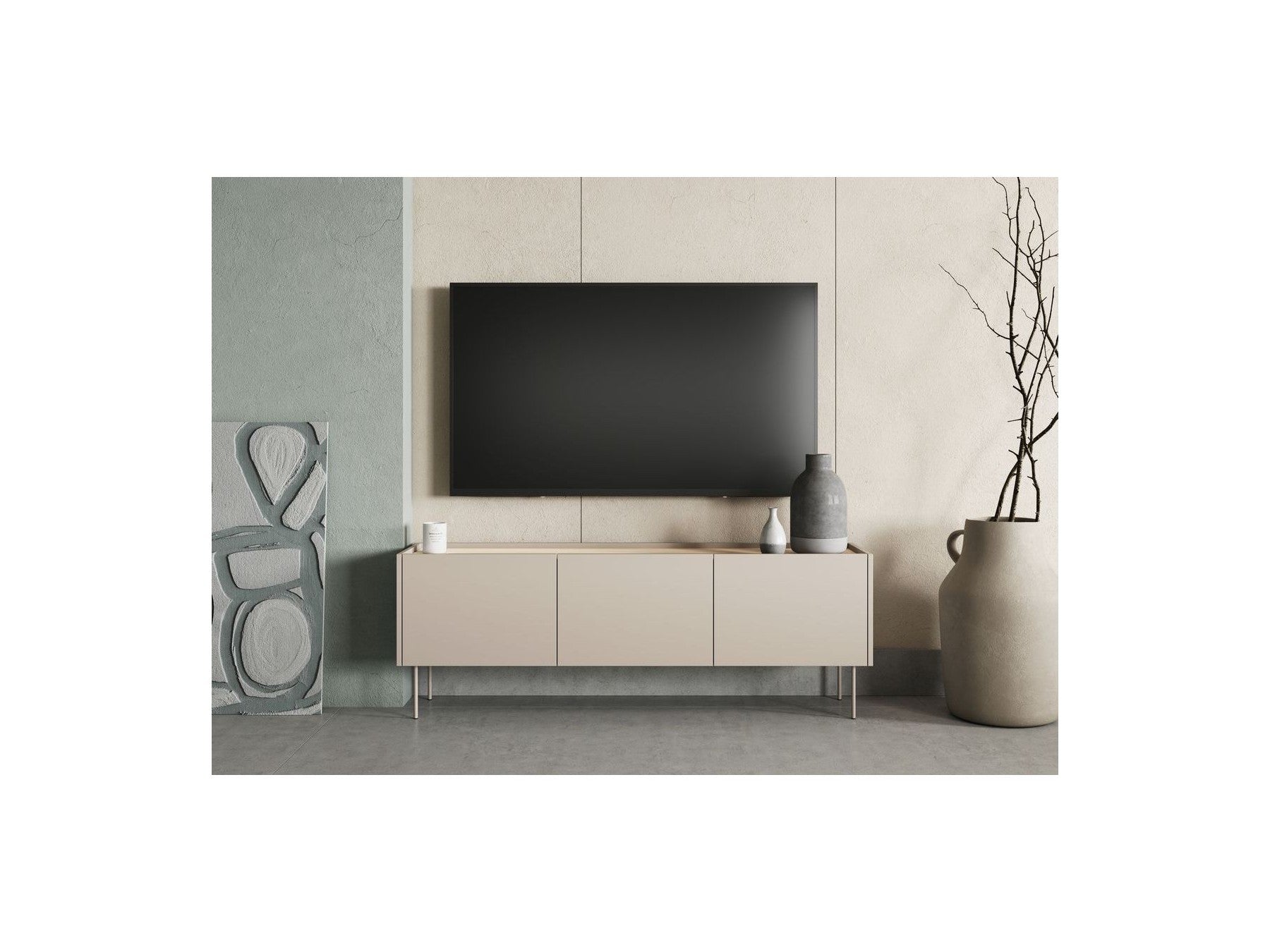 Atlas - Meuble Tv 3 Portes