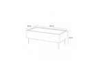 Atlas - Table Basse Avec 2 Tiroirs